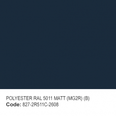 POLYESTER RAL 5011 MATT (MG2R) (B)